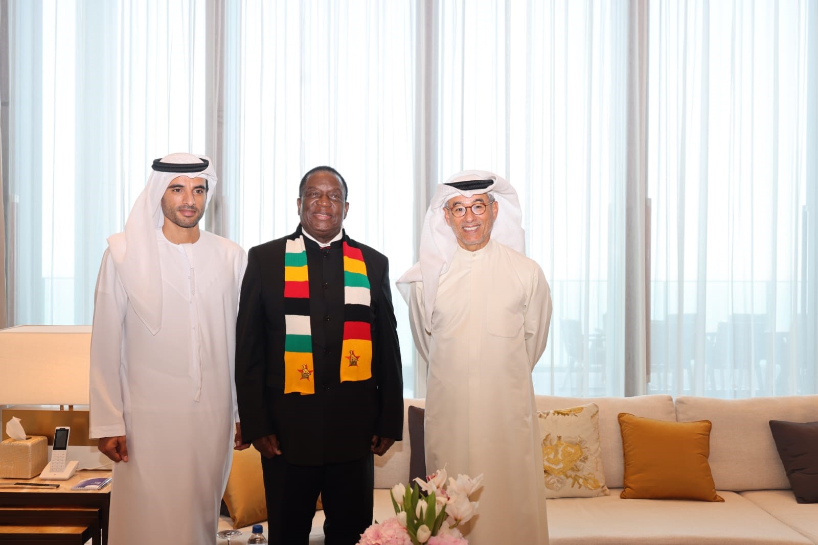 President meets Burj Khalifa developer n Engagements to spur tourism infrastructure development