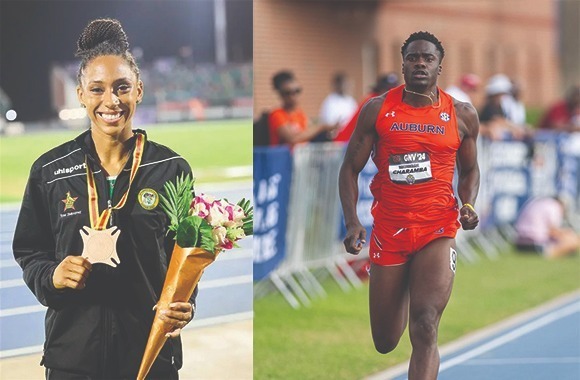 Charamba and Miller For World Ultimate Meet
