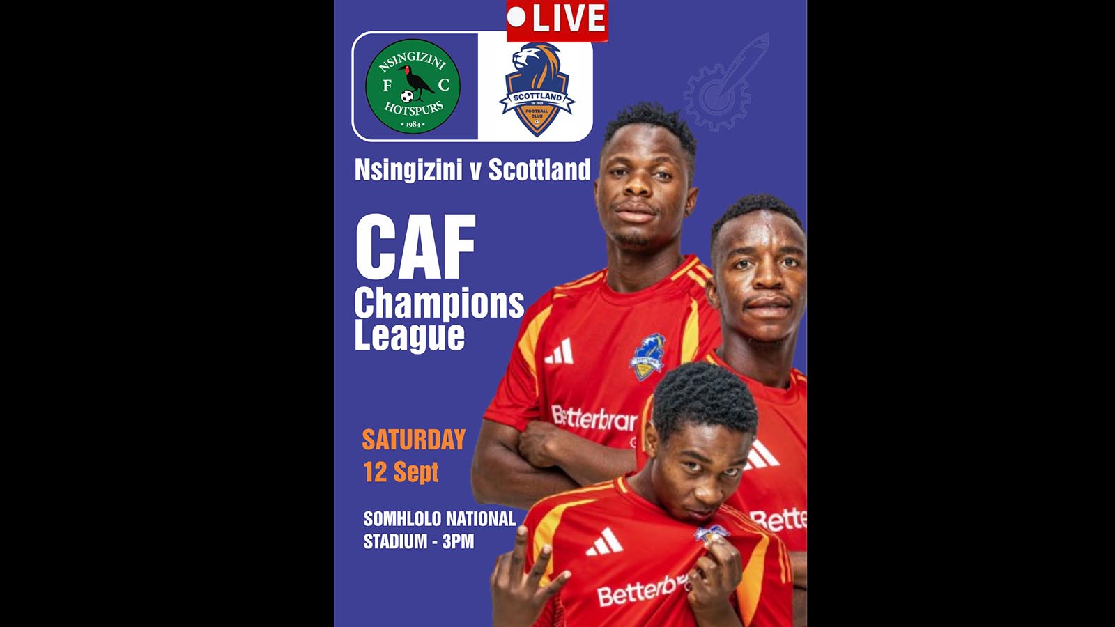 Scottland eye CAF Champions League spot in Eswatini decider