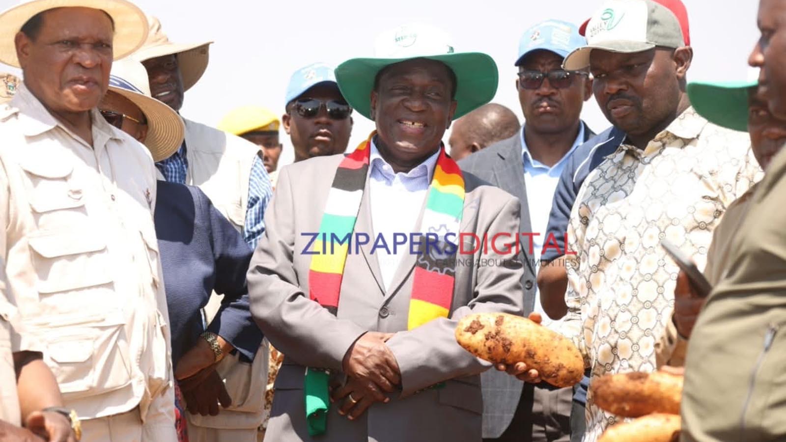 President urges farmers to share knowledge for maximum production
