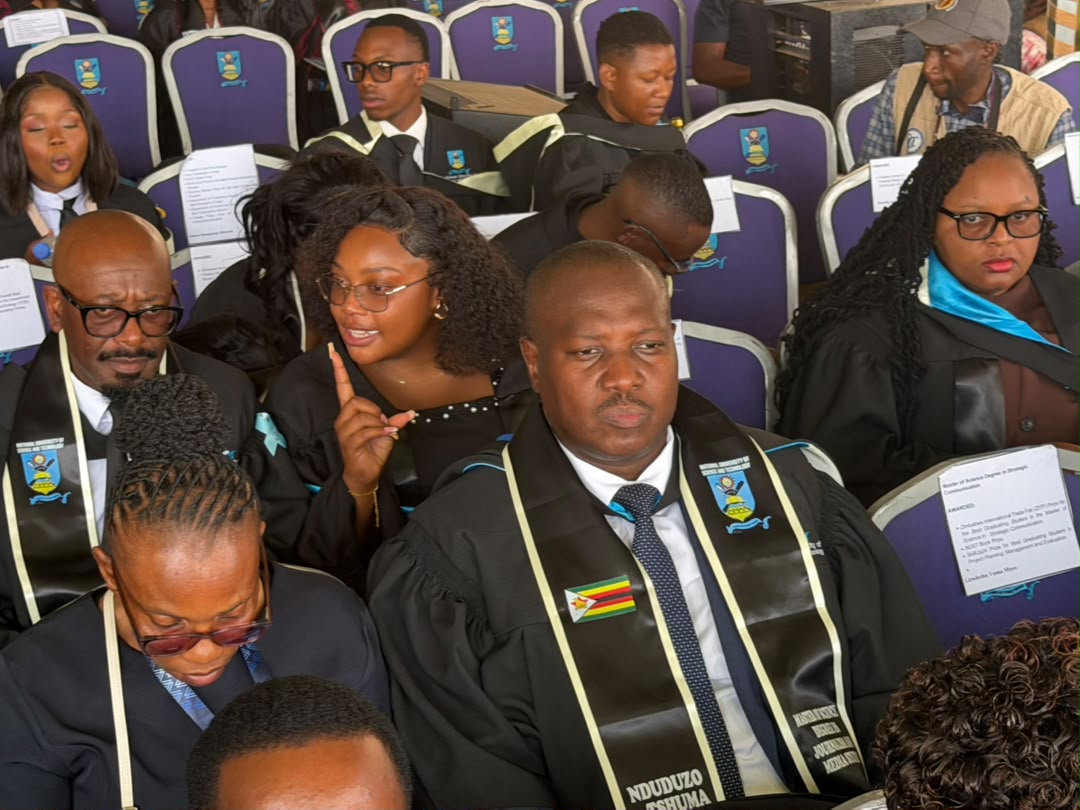 Zimpapers Day Editor, Nduduzo Tshuma among NUST graduands
