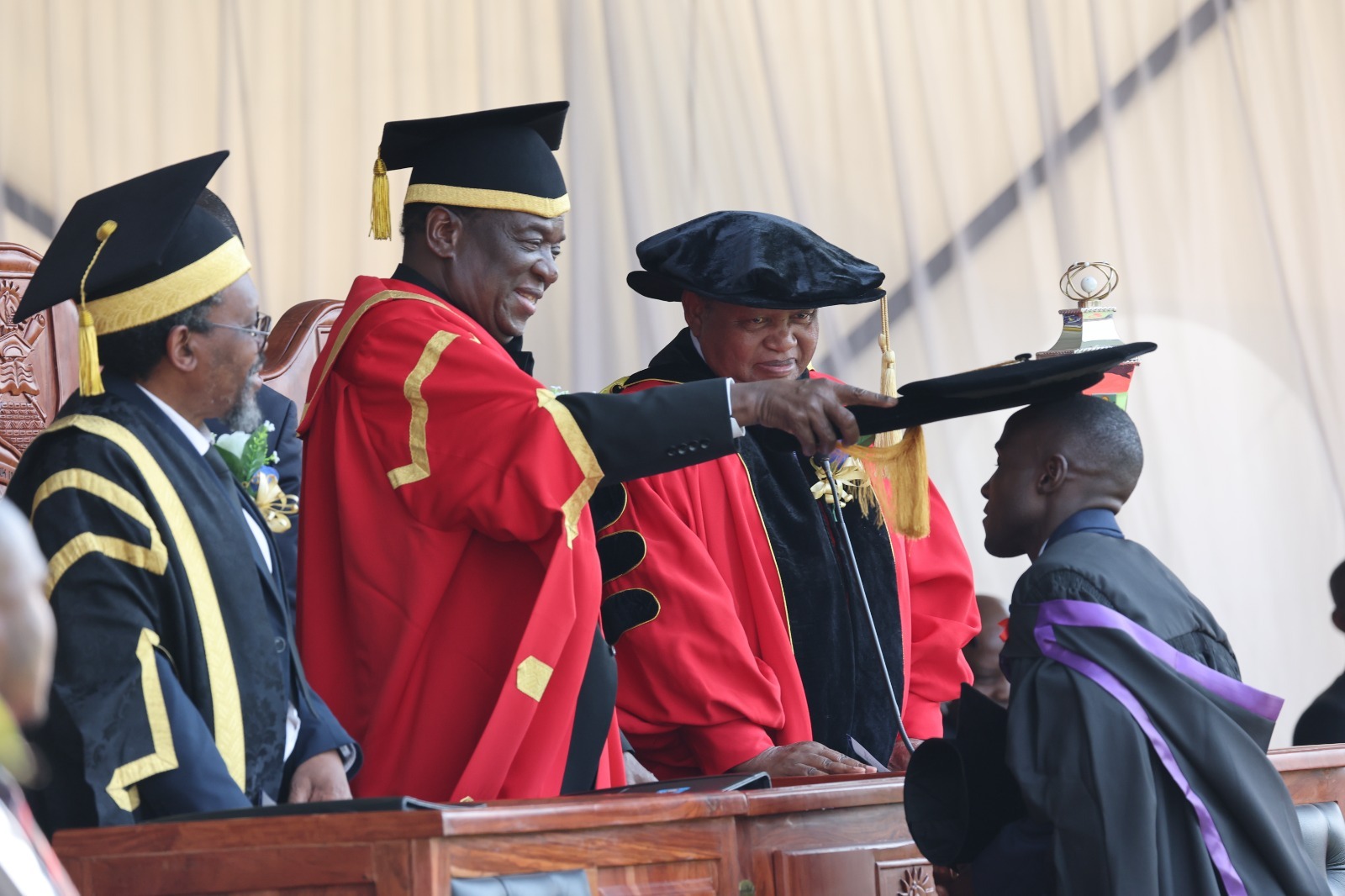Prince Musandipa clinches top prize at NUST graduation