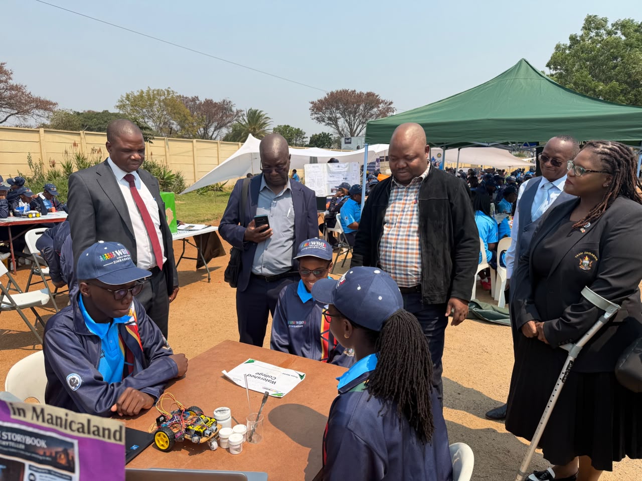Deputy Minister Phuti officiates at World Robot Olympiad Zimbabwe finals