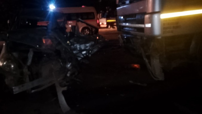 Two feared dead after DAF truck, Toyota Funcargo collide in Bulawayo