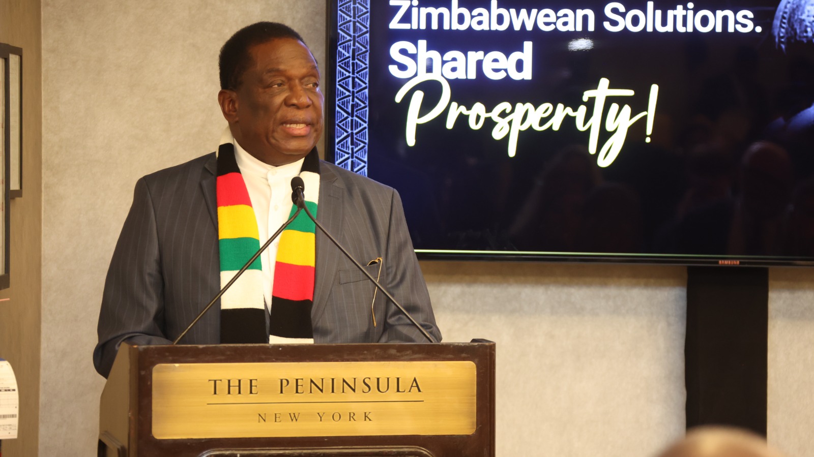 Zimbabwe touts growth stability to American capital