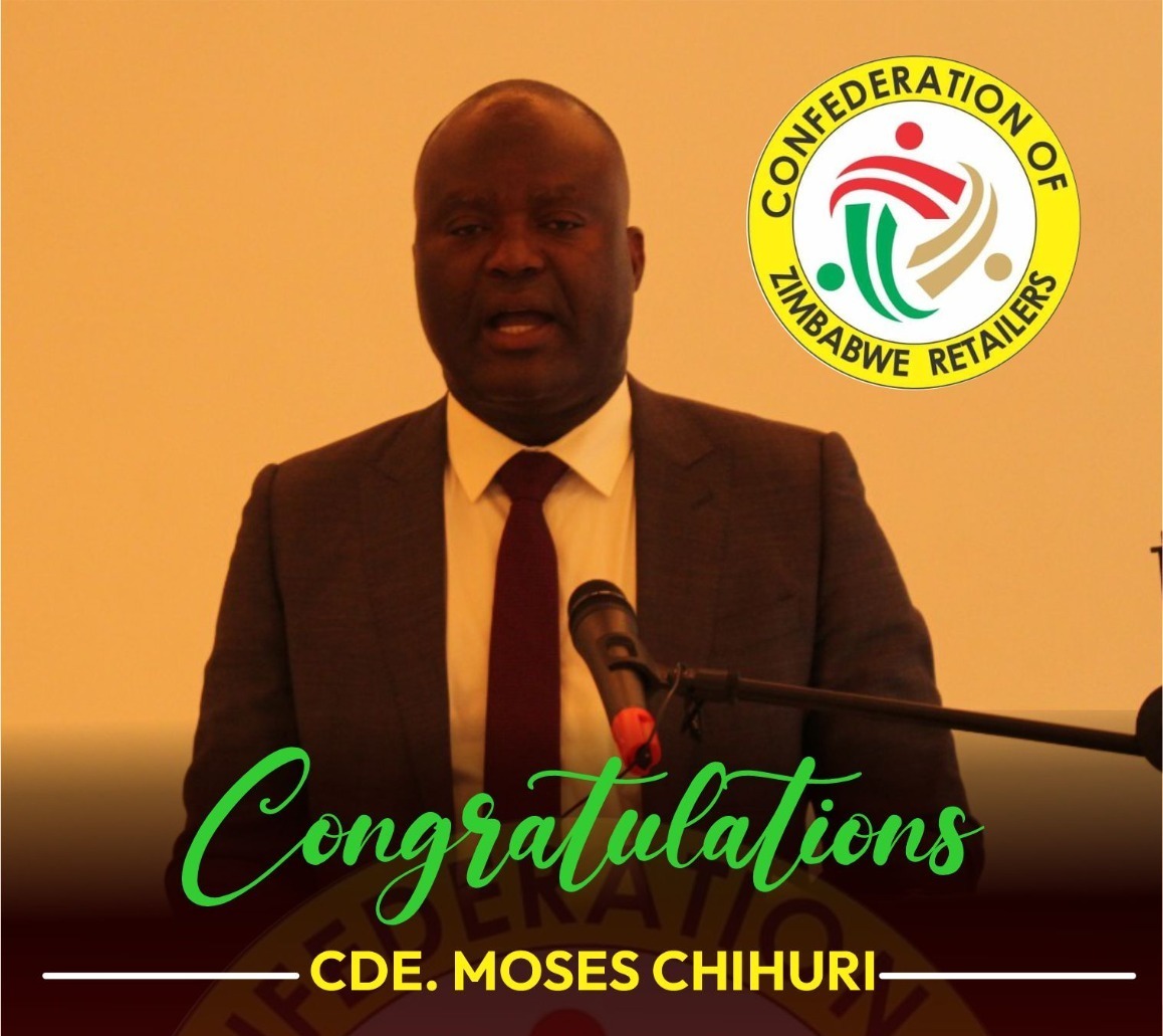 Confederation of Zimbabwe Retailers appoints new national chairman