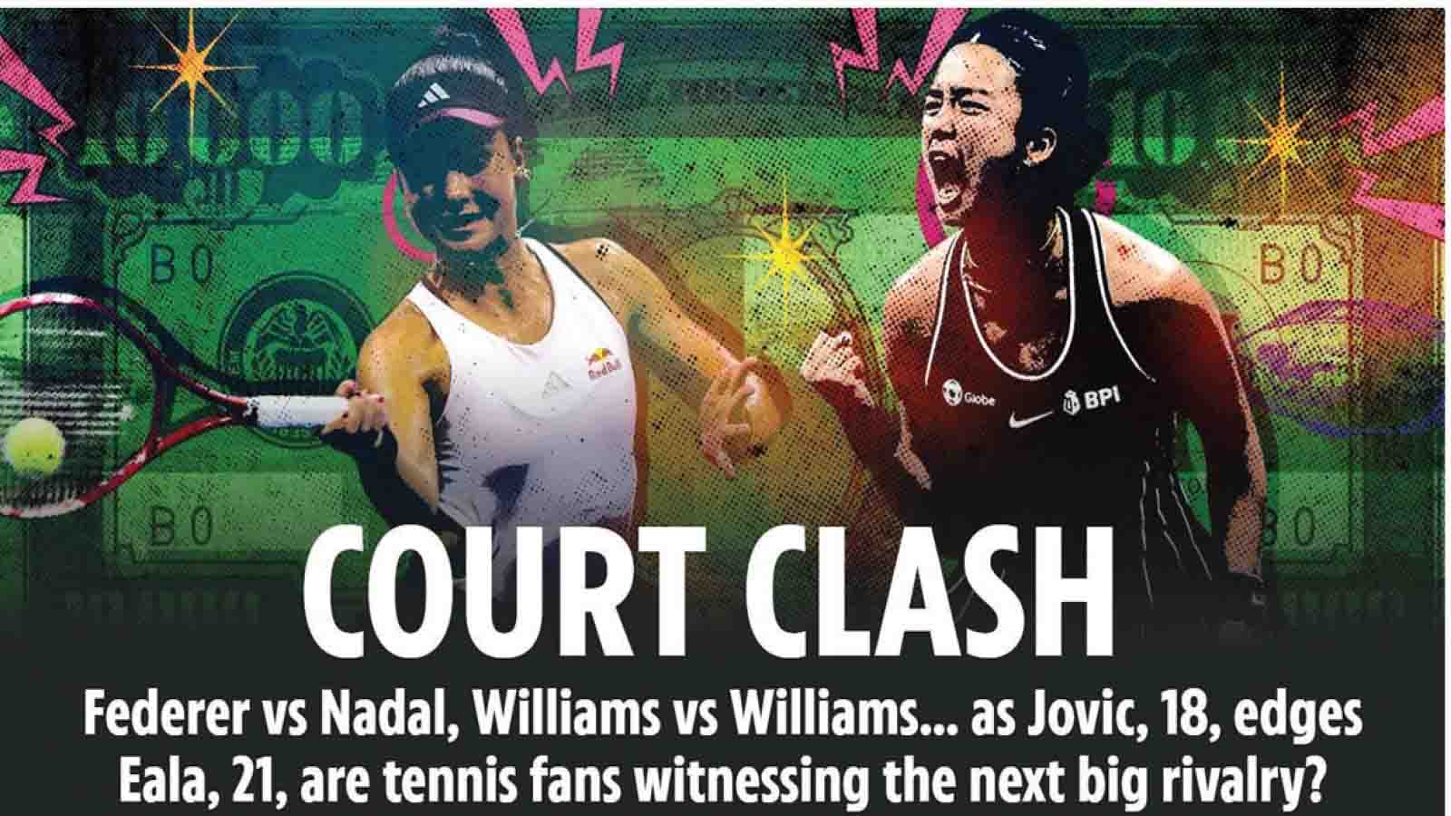THE NEXT generation of women’s tennis talent was on full display at the US Open on Sunday – potentially ringing in a new iconic rivalry.