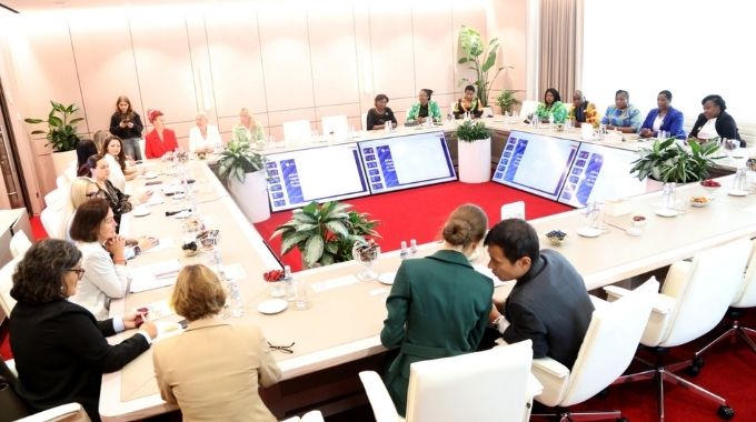 First Lady leads women entrepreneurs in Russia