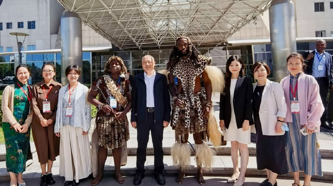 Chief Dakamela takes Zimbabwean heritage to China
