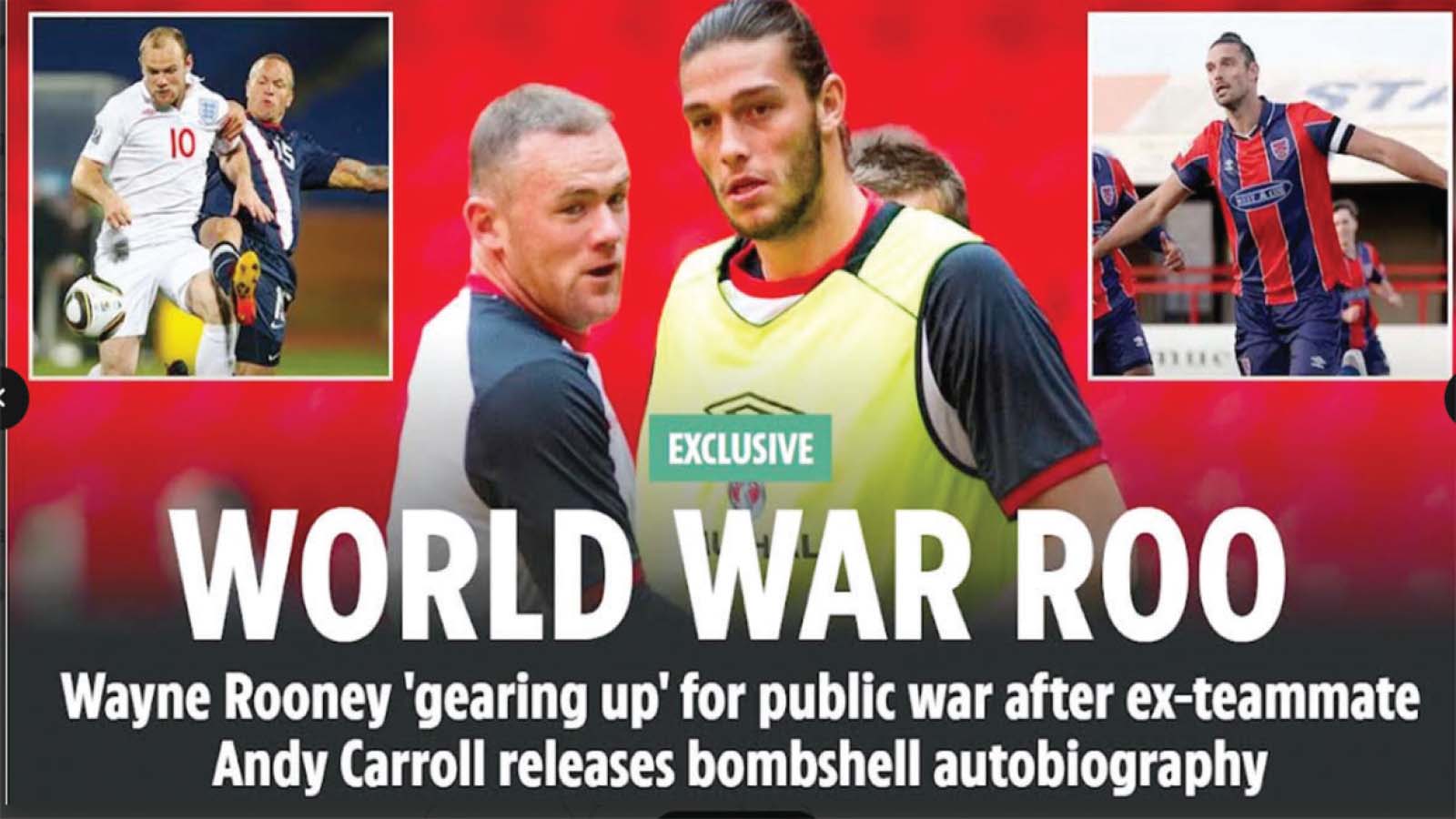 WAYNE ROONEY appears to be facing his own version of the Wagatha Christie saga.