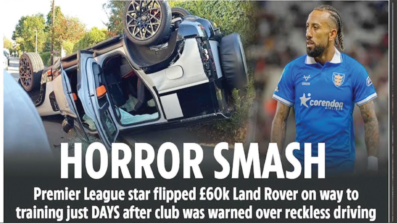 HULL City were warned about reckless driving on a road outside the Premier League club’s training ground days before a player flipped his £60,000 Land Rover, it is claimed.