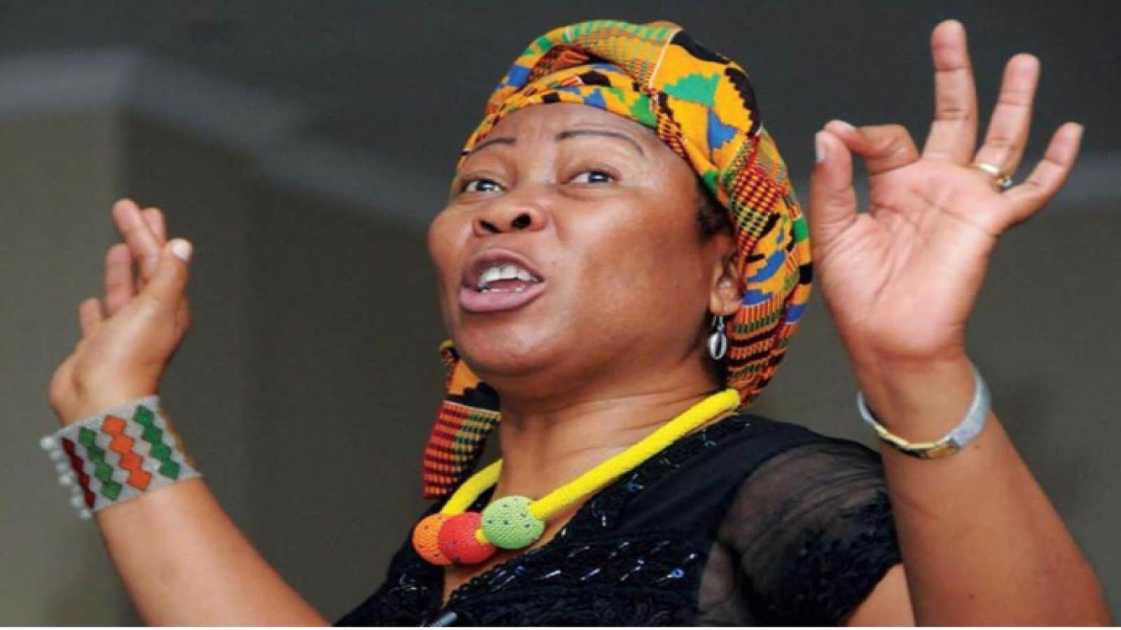 Dr Gcina Mhlophe on receiving Lifetime Achievement Award