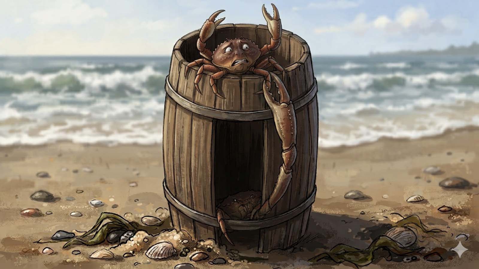 Do not move like a crab