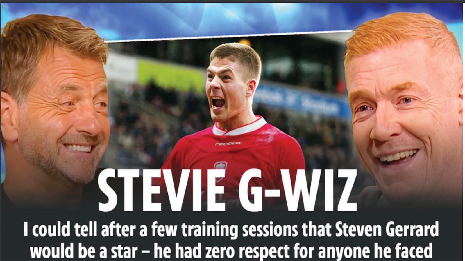 TIM SHERWOOD has recalled the time a young Steven Gerrard blew him away after being drafted in to train with England.