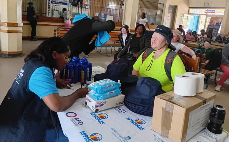 Outreach brings lifeline to albinos facing cancer risk