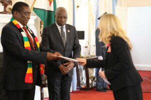 President Mnangagwa receives credentials from UK, Portugal and Canada Ambassadors