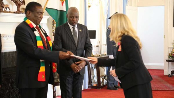 President Mnangagwa receives credentials from UK, Portugal and Canada Ambassadors