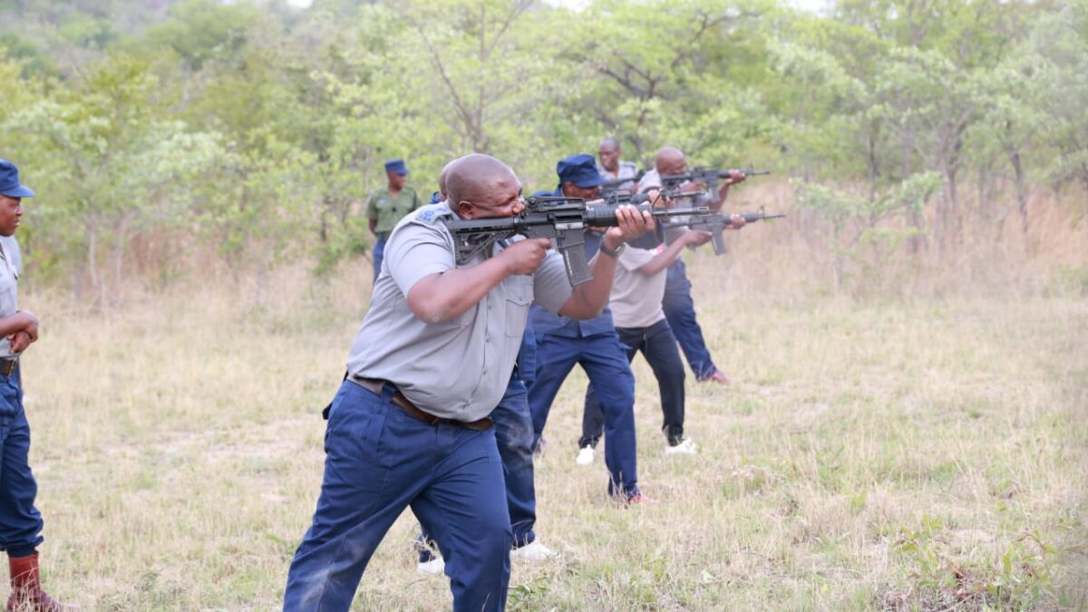 Zimbabwe Republic Police deploys new DM4 tactical rifles to fight crime as senior cops begin training at Matopos