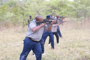Zimbabwe Republic Police deploys new DM4 tactical rifles to fight crime as senior cops begin training at Matopos