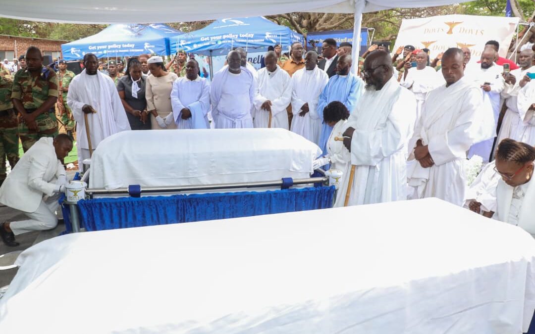 Wicknell Chivayo, wife Lucy Muteke laid to rest