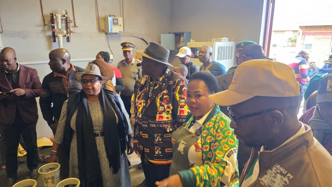 Zanu PF leadership tours Chinhoyi projects ahead of conference