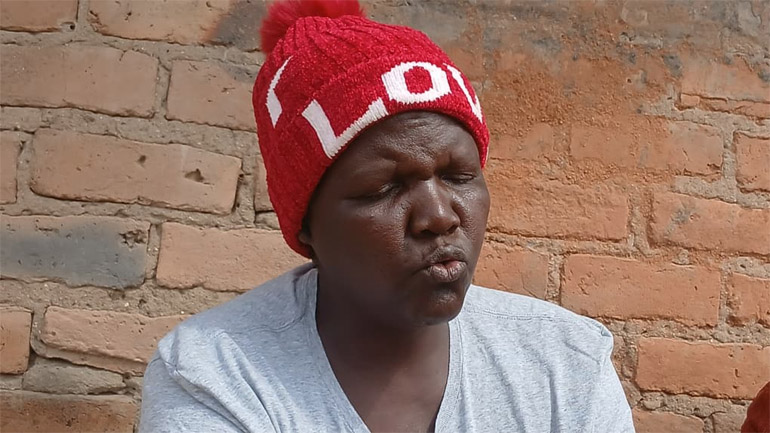 A neighbour, Mrs Judith Chirwanemhuka