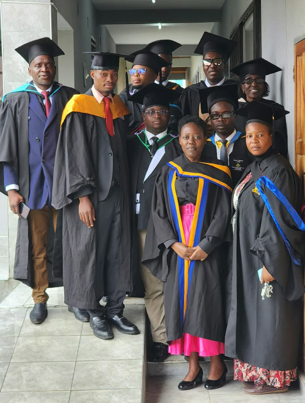 Part of the teaching staff