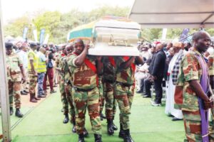 Grand send-off: Chivayo, wife buried in style