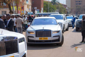 SUPER CARS TAKE OVER CITY’S CBD. . . AS CHIVAYO’S MOURNERS COME TO TOWN