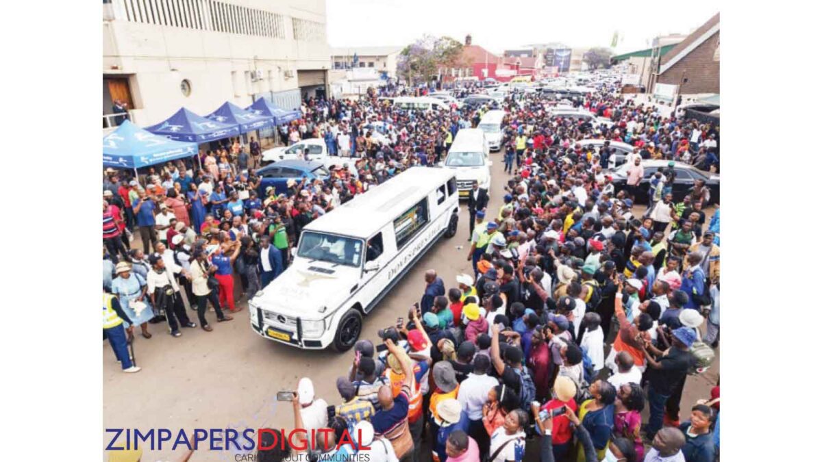 Chivayo funeral brings Harare CBD to a standstill