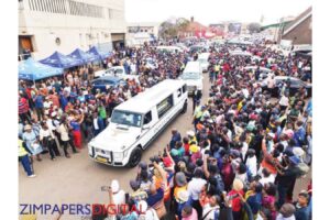 Chivayo funeral brings Harare CBD to a standstill
