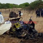 The crash scene