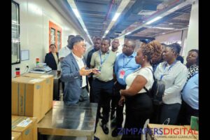 Medical team visits hi-tech Chinese health products firm