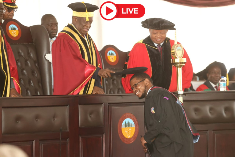 LIVE: President Mnangagwa caps 204 at MSUAS
