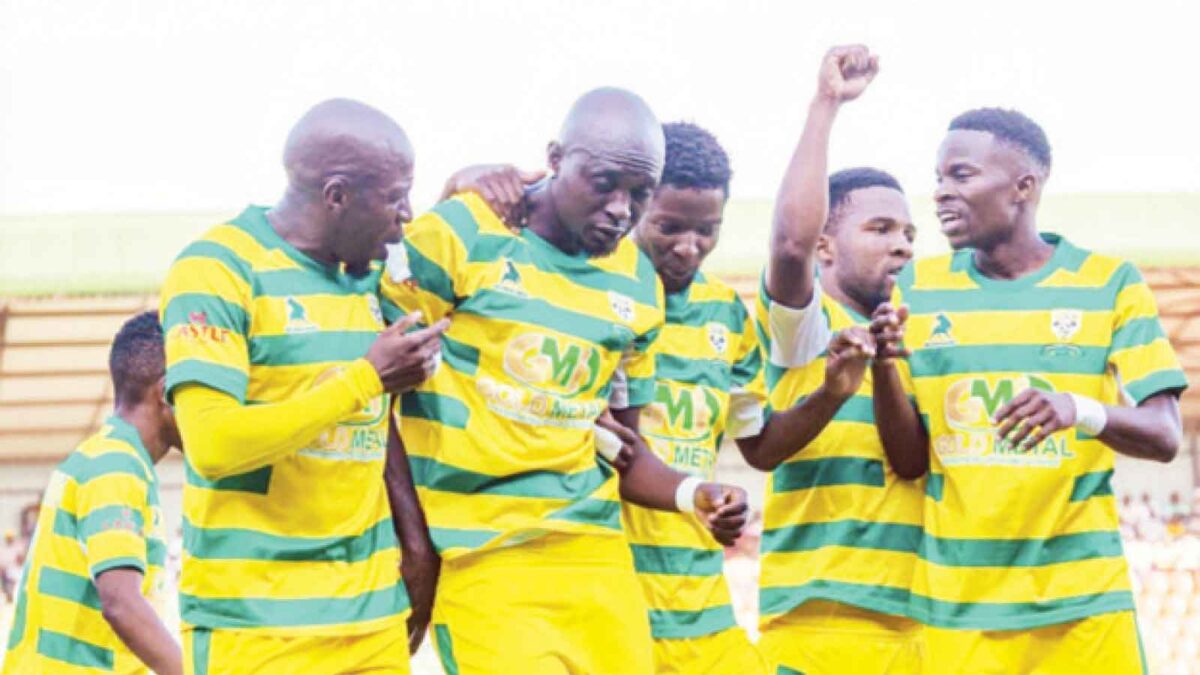 HARDROCK IN CRUISE CONTROL . . . Bamara’s late volley seals epic comeback