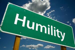 Humility will take us far