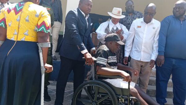 Philanthropist Mhishi donates 13 wheelchairs to Kudavana Children’s Home