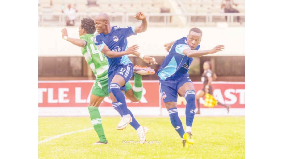 DO-OR-DIE FOR SCOTTLAND  . . . CAPS keen to derail champions