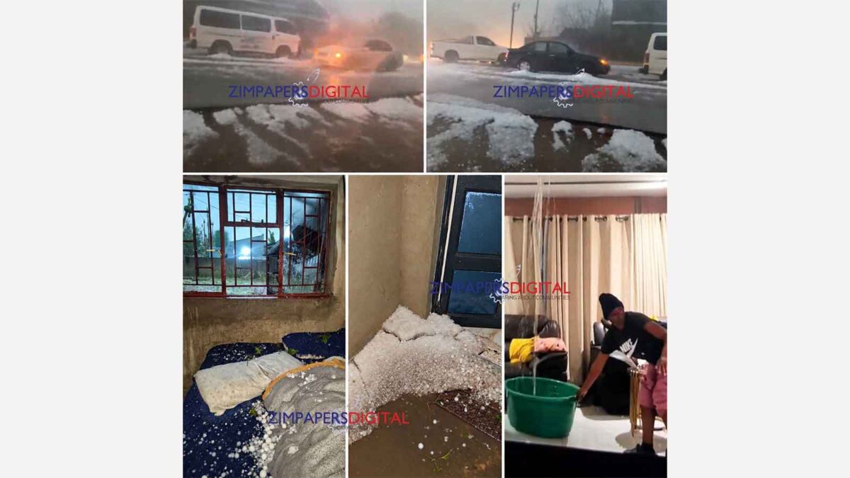 Hailstorm damages homes, businesses in Masvingo