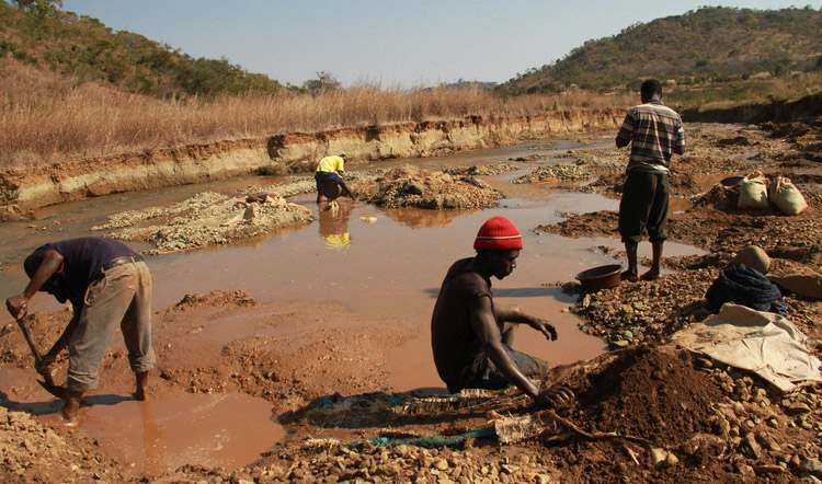 Minister cracks whip on illegal miners, polluting councils