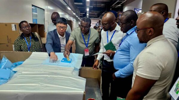 Zim medical team visits hi-tech Chinese health products firm