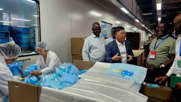 NEW: Zimbabwe medical team visits hi-tech Chinese health products firm