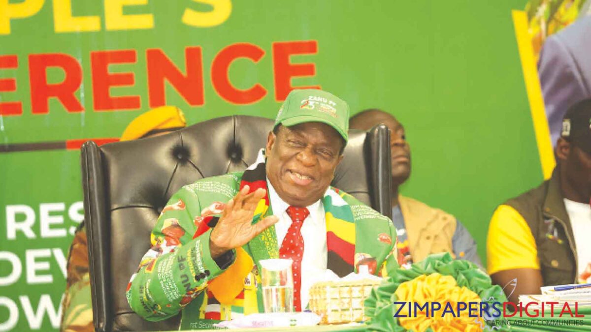 ‘Zanu PF shifts Congress to 2029,  backs President Mnangagwa to 2030’