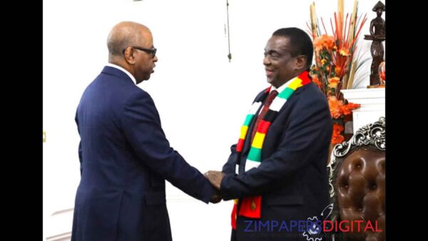 Zim, Gabon step up talks on AU summit bid