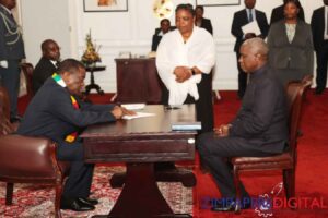 ‘Treasury split to sharpen economic focus’ . . . President swears in Minister Tagwirei