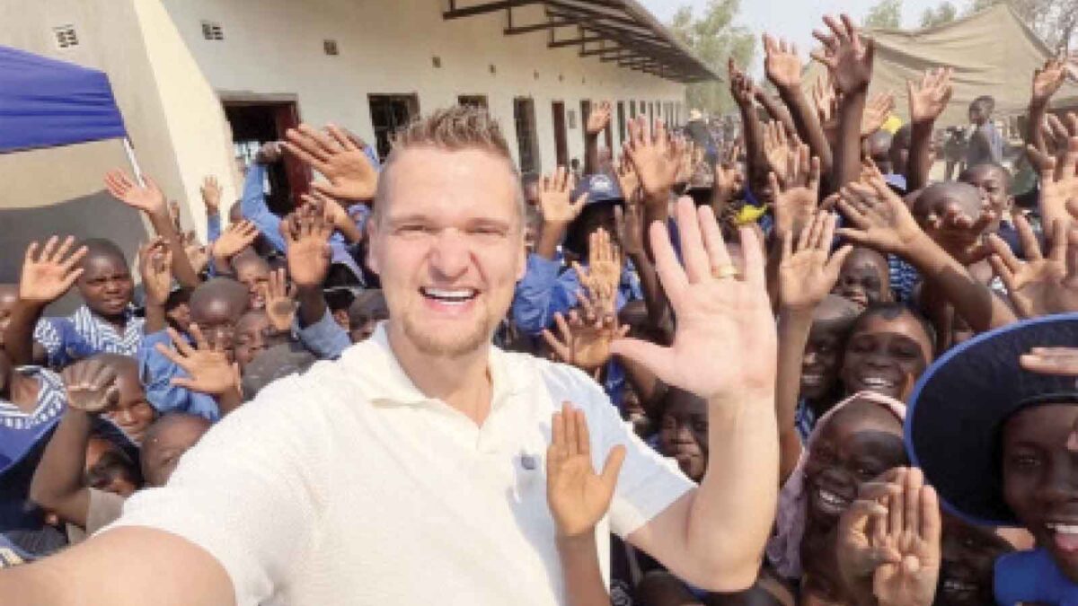BRITISH MILLIONAIRE AND ZIM  WIFE CHANGE RURAL SCHOOL
