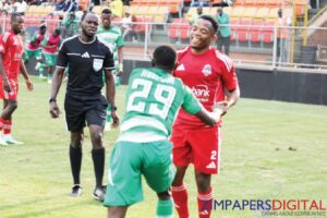 EPIC DUEL AT RUFARO . . . Scottland pile pressure on Hardrock . . . Tempers flare after game