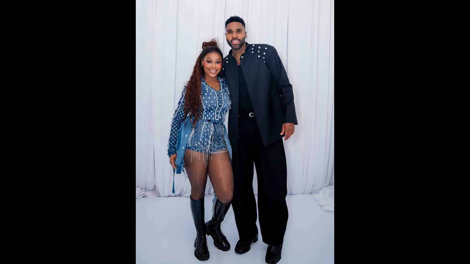 Tamy Moyo shares stage with Jason Derulo in Zambia