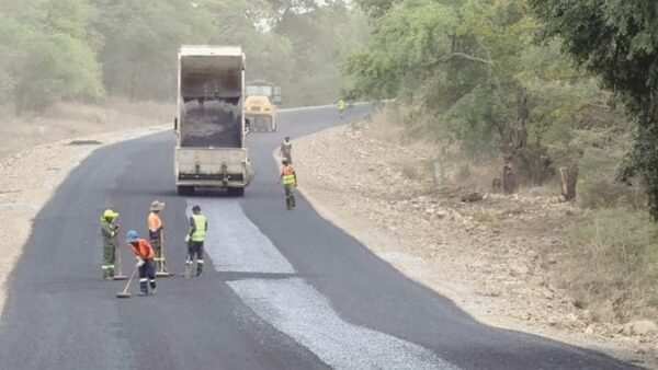 Bulawayo /VicFalls Road rehab resumes  with 8 contractors back on site