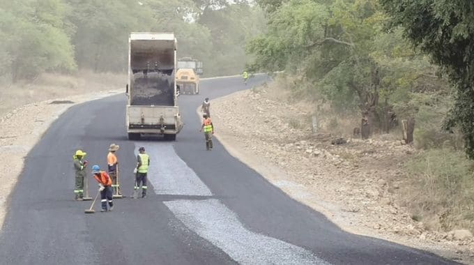 Bulawayo /VicFalls Road rehab resumes  with 8 contractors back on site